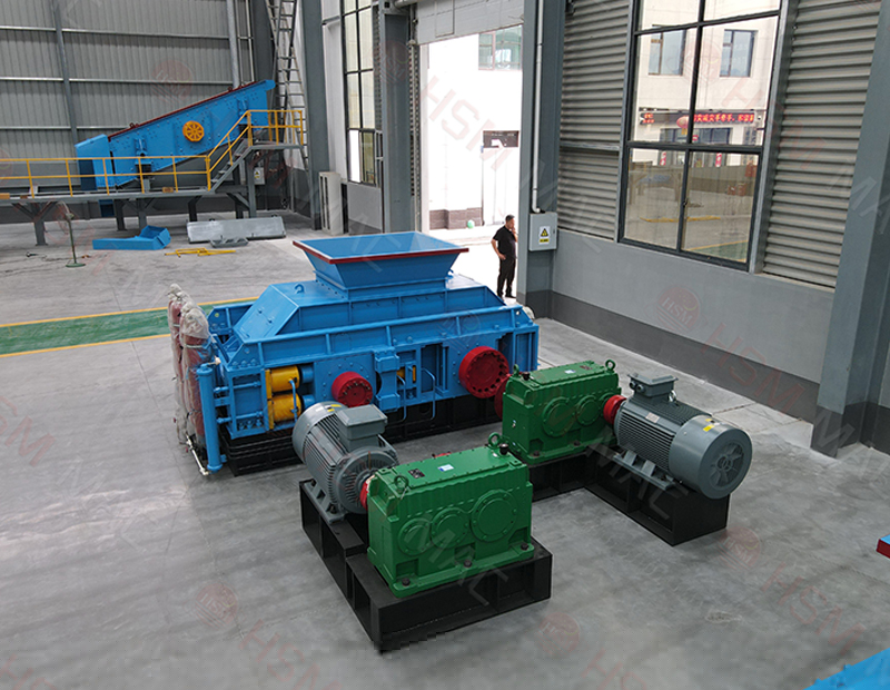 硬巖破碎易損件？華盛銘液壓式對輥破碎機耐用省成本